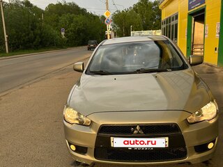 2008 Mitsubishi Lancer X, бежевый, 470000 рублей, вид 5