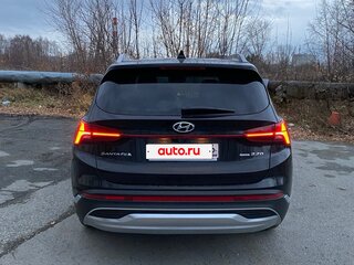 2021 Hyundai Santa Fe IV Рестайлинг, чёрный, 3200000 рублей, вид 5