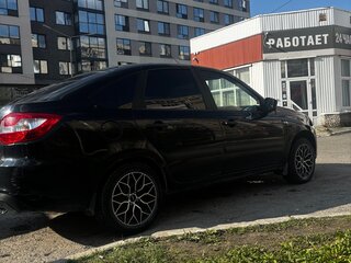 2019 Lada (ВАЗ) Granta I Рестайлинг, чёрный, 500000 рублей, вид 2