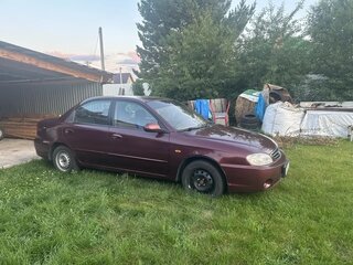 2006 Kia Spectra I Рестайлинг 2, красный, 250000 рублей, вид 3