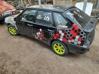 2009 Lada (ВАЗ) 2114, чёрный, 125000 рублей, вид 5