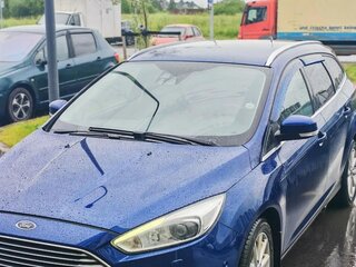 2016 Ford Focus III Рестайлинг, синий, 925000 рублей, вид 4