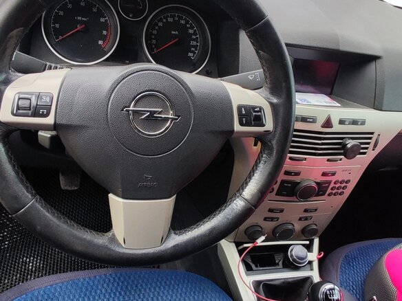 2007 Opel Astra H, чёрный, 280000 рублей - вид 7