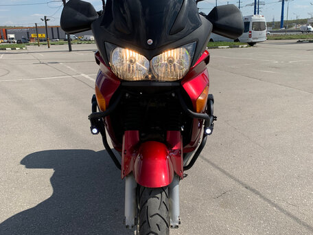 2003 Honda XL1000V Varadero, красный, 560000 рублей, вид 2