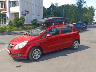 2008 Opel Corsa D, красный, 450000 рублей, вид 1