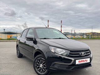 2020 Lada (ВАЗ) Granta I Рестайлинг, чёрный, 700000 рублей, вид 1