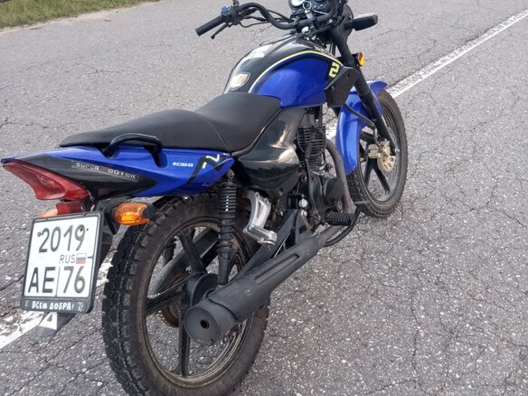 2021 Racer Tiger, синий, 90000 рублей - вид 3