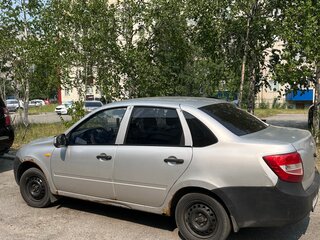 2012 Lada (ВАЗ) Granta I, серебристый, 215000 рублей, вид 5