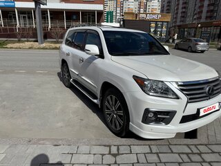 2015 Lexus LX 570 III Рестайлинг, белый, 5300000 рублей, вид 1