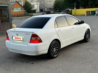 2002 Toyota Corolla IX (E120, E130), белый, 635000 рублей, вид 2