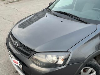 2017 Lada (ВАЗ) Kalina Cross II, серебристый, 645000 рублей, вид 4