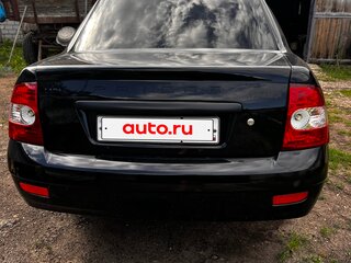 2013 Lada (ВАЗ) Priora I Рестайлинг, чёрный, 400000 рублей, вид 3