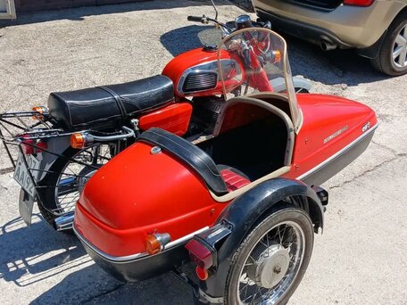 1980 Jawa 350/634, красный, 280000 рублей, вид 3