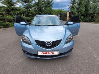 2007 Mazda 3 I (BK) Рестайлинг, голубой, 400000 рублей, вид 2