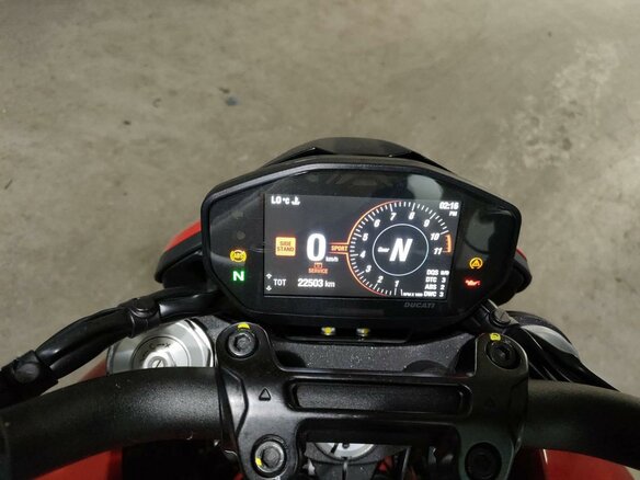 2020 Ducati Hypermotard, красный, 977000 рублей - вид 4