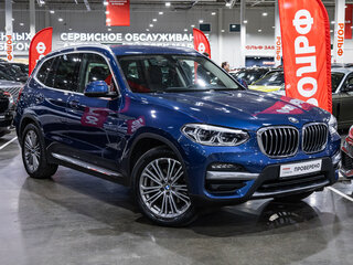 2020 BMW X3 20i xDrive III (G01), синий, 3749700 рублей, вид 4