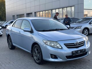 2007 Toyota Corolla X (E140, E150), голубой, 700000 рублей, вид 3