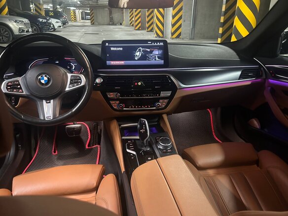 2021 BMW 5 серии 520i VII (G30/G31/G38) Рестайлинг, чёрный - вид 33