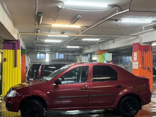2010 Renault Logan I Рестайлинг, красный, 360000 рублей, вид 4