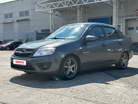 2018 Lada (ВАЗ) Granta I, серый, 525000 рублей - вид 7