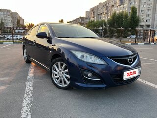 2011 Mazda 6 II (GH) Рестайлинг, синий, 1100000 рублей, вид 2