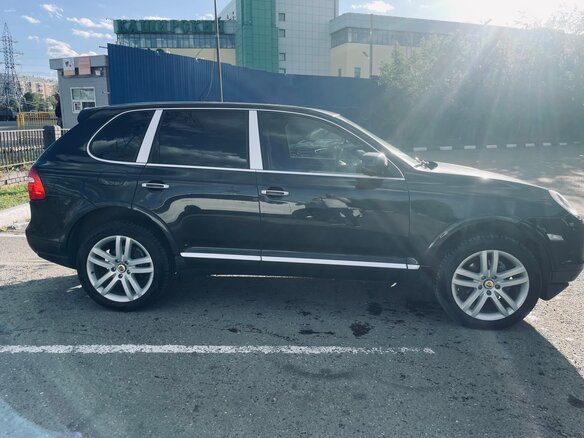 2009 Porsche Cayenne Diesel I Рестайлинг (957), чёрный, 1650000 рублей - вид 6