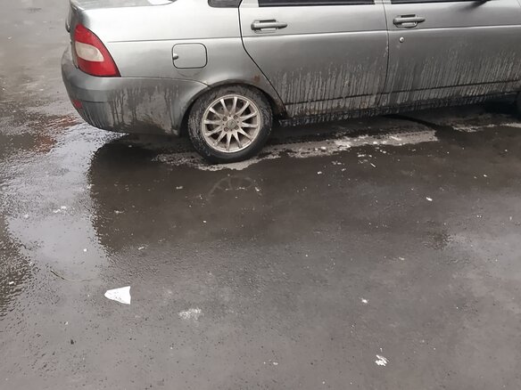 2008 Lada (ВАЗ) Priora I, серый, 120000 рублей - вид 4