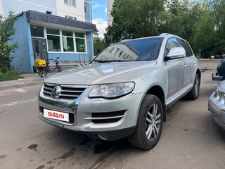 2008 Volkswagen Touareg I Рестайлинг, жёлтый, 750000 рублей, вид 1