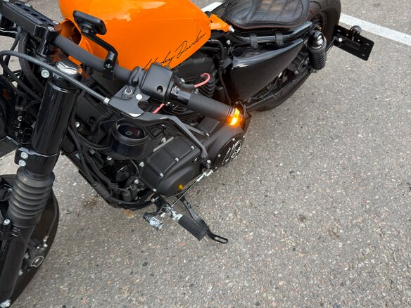 2019 Harley-Davidson Sportster 1200, оранжевый, 1499999 рублей - вид 16