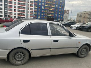 2006 Hyundai Accent ТагАЗ II, серый, 320000 рублей, вид 3