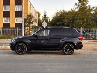 2008 BMW X5 48i II (E70), синий, 1200000 рублей, вид 4