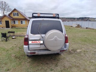 2006 Mitsubishi Pajero III Рестайлинг, серебристый, 1050000 рублей, вид 3