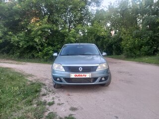 2012 Renault Logan I Рестайлинг, синий, 399000 рублей, вид 2