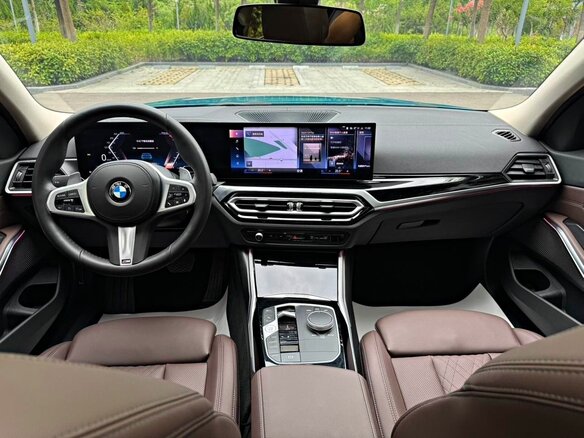 2023 BMW 3 серии 320Li VII (G2x) Рестайлинг, синий - вид 9