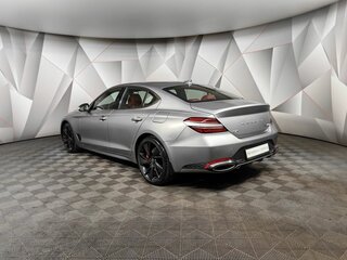 2020 Genesis G70 I Рестайлинг, серый, 4459000 рублей, вид 4