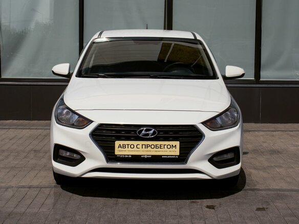 2018 Hyundai Solaris II, белый - вид 7