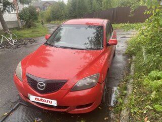 2006 Mazda 3 I (BK), красный, 190000 рублей, вид 2