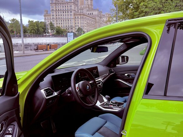 2023 BMW M3 Competition Package VI (G80), зелёный, 9999369 рублей - вид 6