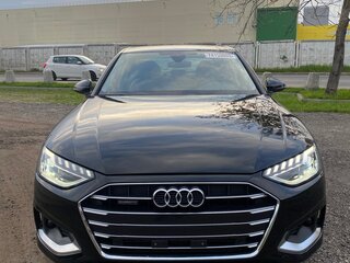 2021 Audi A4 40 TFSI V (B9) Рестайлинг, чёрный, 3600000 рублей, вид 3