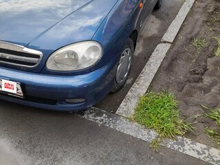 2008 Chevrolet Lanos I, синий, 85000 рублей, вид 3