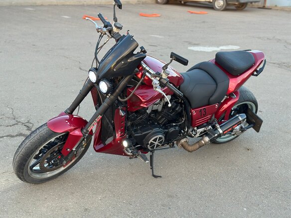1995 Yamaha V-Max 1200, красный, 400000 рублей - вид 3