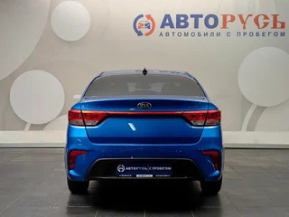 2019 Kia Rio IV, синий, 1310000 рублей, вид 4