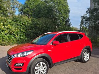 2019 Hyundai Tucson III Рестайлинг, красный, 2500000 рублей, вид 3