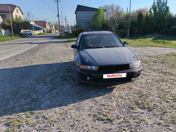 2001 Mitsubishi Galant VIII Рестайлинг, чёрный, 230000 рублей - вид 2