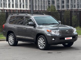 2012 Toyota Land Cruiser 200 Series Рестайлинг 1, серый, 2850000 рублей, вид 3