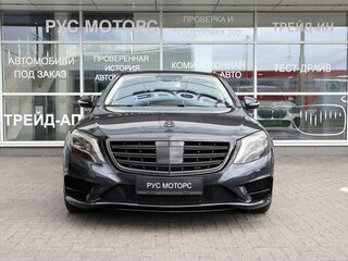 2014 Mercedes-Benz S-Класс 500 Long VI (W222, C217), чёрный, 2800000 рублей, вид 2