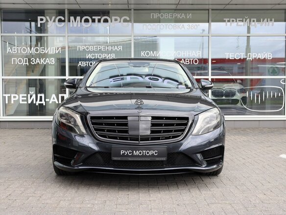 2014 Mercedes-Benz S-Класс 500 Long VI (W222, C217), чёрный, 2500000 рублей - вид 1