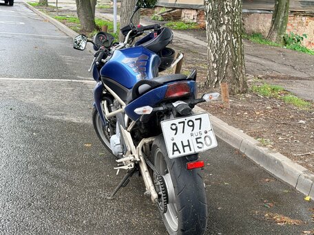 2007 Kawasaki ER-6N, синий, 280000 рублей, вид 4