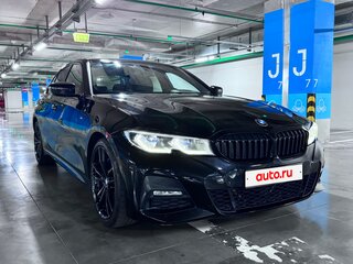 2019 BMW 3 серии 320d xDrive VII (G2x), чёрный, 3250000 рублей, вид 2