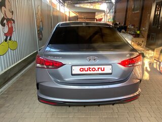 2020 Hyundai Solaris II Рестайлинг, серый, 1229000 рублей, вид 3
